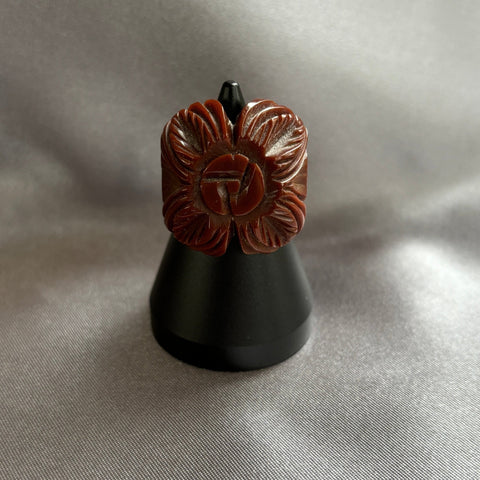 Brown "Fakelite" Ring