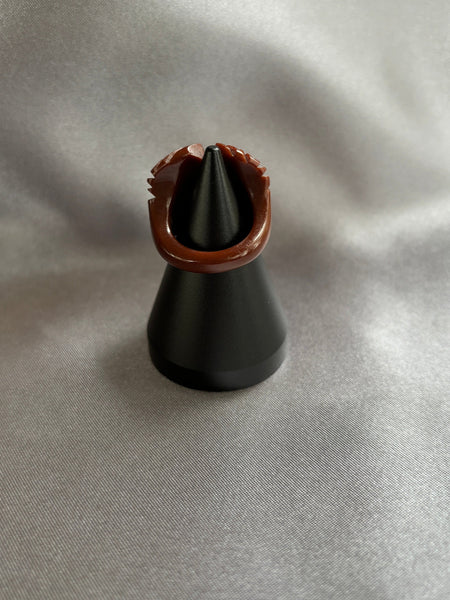 Brown Bakelite Ring