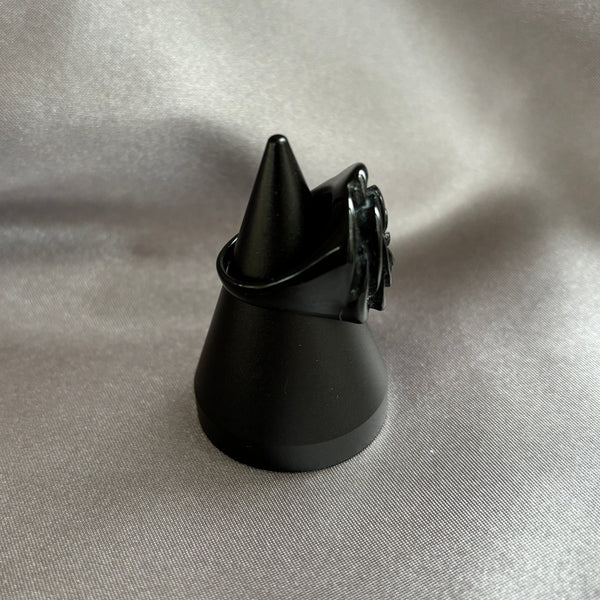 Black Rose "Fakelite" Ring